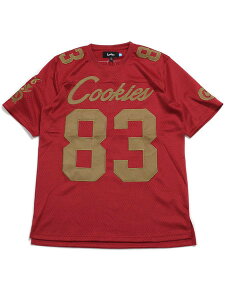 ySALEzyzCOOKIES CLOTHING LEGACY FOOTBALL JERSEY SS KNIT REDyCM251KST05-RED-REDz