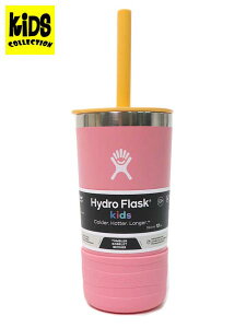 yKIDSzHydro Flask 12 OZ KIDS TUMBLER W/STRAW LID-DAHLIAy890177-0149-PINKz