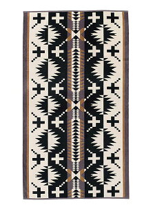 �y���������zPENDLETON OVERSIZED JACQUARD TOWELS SPIDER ROCK�yXB233-52908-1SZ-BEIGE�z