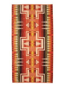 �y���������zPENDLETON OVERSIZED JACQUARD JP HARDING CORAL�yXB266-55360-CORAL�z