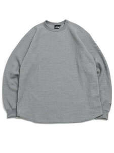 THE NORTH FACE L/S WARM WAFFLE CREWyNT62436-Z-GREYz