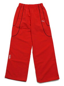 �yCLEARANCE�zPUMA TECH-X RELAXED TRACK PANT-FAT RED/PUMA BK�y633949-11-RED�z