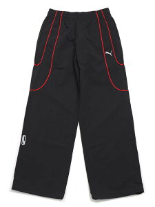 �yCLEARANCE�zPUMA TECH-X RELAXED TRACK PANT-PUMA BK/FAT RED�y633949-01-BLACK�z