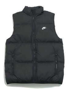 yzNIKE TF CLUB PUFFER VEST 65-BLACK/WHITEyIB2978-010-BLACKz
