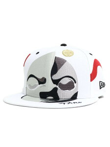 NEW ERA 59FIFTY TARO OKAMOTO BIG TAIYO WHITE�y14683819-WHITE�z