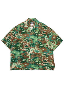 �yCLEARANCE�z�y���������zBILLIONAIRE BOYS CLUB BB ASTEROID BOX.F CAMP COLLAR SHIRT EDEN�y851-3601-EDN-GREEN�z