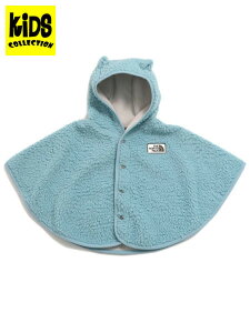 yzyKIDSzTHE NORTH FACE BABY CUDDLE FLEECE PONCHOyNAB72402-BE-LIGHT BLUEz