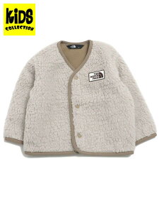 yzyKIDSzTHE NORTH FACE BABY CUDDLE FLEECE CARDIGANyNAB72401-FI-IVORYz