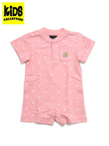 �yKIDS�zCARHARTT KIDS INF SS FRENCH TERRY ROMPER-PEONY�yCM5413-P34-PINK�z