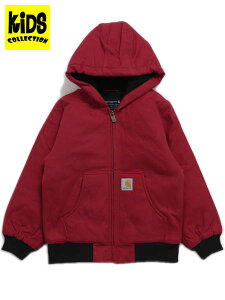 �y���������z�yKIDS�zCARHARTT KIDS YTH CANVAS INS ACTIVE JKT-JESTER RED�yCP8589-CR59-RED�z
