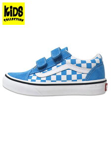 �yKIDS�zVANS KIDS OLD SKOOL V CHECKERBOARD BRIGHT AZURE BLUE�yVN000CYDFNM-LIGHT BLUE�z