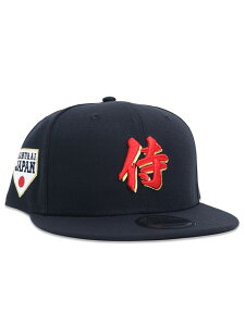 �yCLEARANCE�zNEW ERA 9FIFTY WORLD BASEBALL CLASSIC SAMURAI KANJI NAVY�y14948192-NAVY�z