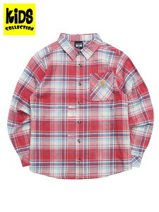 �yKIDS�zCARHARTT KIDS YOUTH FLANNEL SHIRT-MED RED�yCE8214-RE1-RED�z