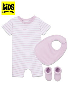 �yKIDS�zNIKE BABY 3PK TERRY ROMPER SET-DOLL�yNN1253-P6I-LIGHT PINK�z