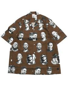 �yCLEARANCE�z�y���������zRap Attack LEGENDS PRODUCER HALF SLV SHIRT DK CHOCO�yRASP25-SH001-DC-BROWN�z