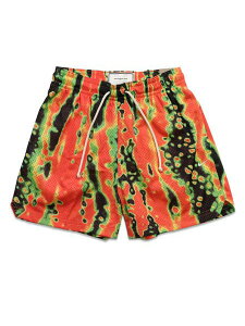 NIKE DF ISSUE PRACTICE MESH 5 AOP 2-TURF ORANGE/IVORY�yIF2556-842-ORANGE�z