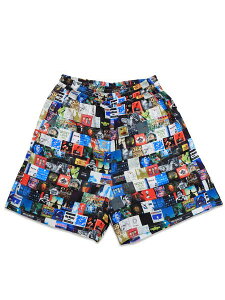 �y���������zRap Attack NORIKIYO DISCOGRAPHY SHORTS�yRASS26-PT001-MT-MULTI COLOR�z