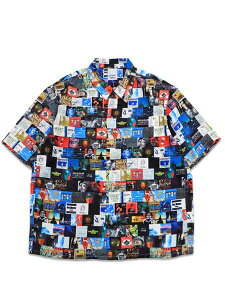 �y���������zRap Attack NORIKIYO DISCOGRAPHY HALF SLEEVE SHIRT�yRASS26-SH002-MT-MULTI COLOR�z