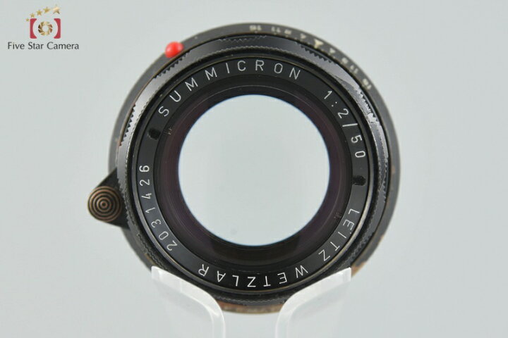 楽天市場】【超希少品】Leica ライカ Summicron 50mm f/2 ブラック 