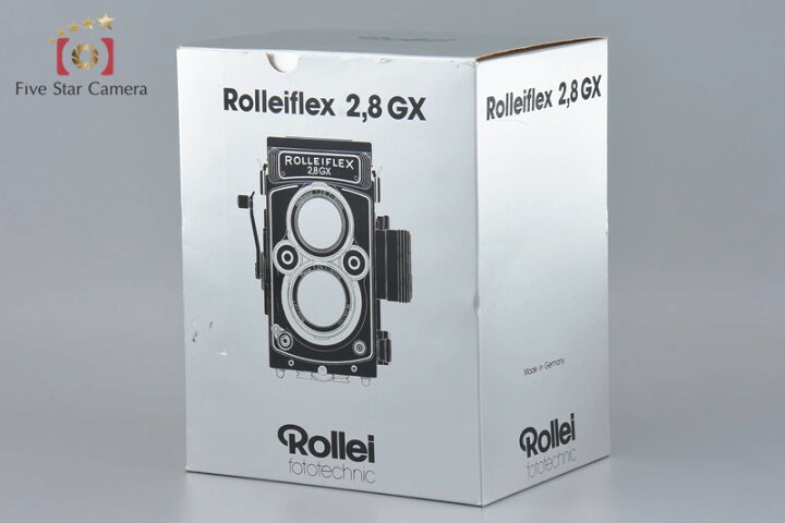楽天市場】【中古】Rollei ローライ Rolleiflex 2.8GX Planar 80mm 二 