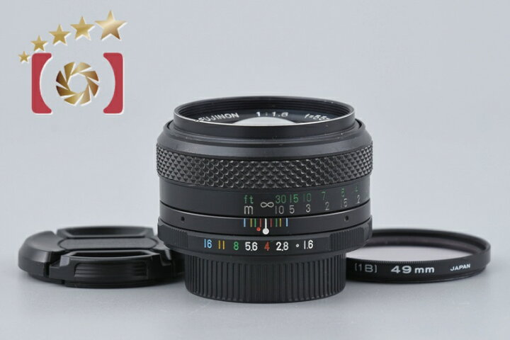 楽天市場】【中古】FUJIFILM 富士フイルム FUJINON 55mm f/1.6 M42 