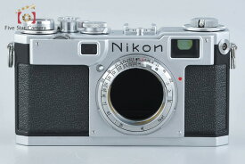 【中古】Nikon ニコン S2 前期 レンジファインダーフィルムカメラ
