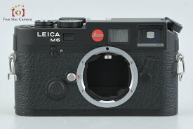 【中古】Leica ライカ M6 TTL 0.72 ブラック レンジファインダーフィルムカメラ