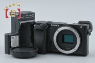 【中古】SONY ソニー α6000 ILCE-6000 ブラック ミラーレス一眼カメラ 多言語対応