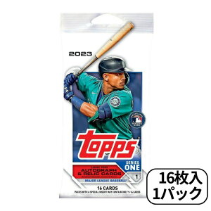 gbvX 2023 V[Y1 x[X{[ W[[O J[h eCpbN Jĕ MLB Topps Series 1 Baseball Retail Pack 16 1pbN BOX Ai