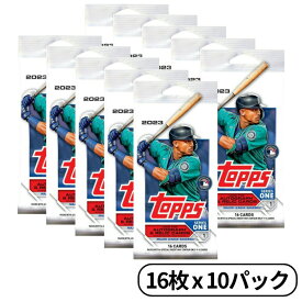トップス 2023 シリーズ1 ベースボール メジャーリーグ カード リテイルパック 大谷翔平 MLB Topps Series 1 Baseball Retail Pack 16枚入り 10パック BOX 輸入品