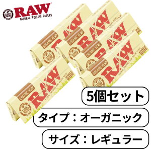 RAW [ I[KjbN wv ORGANIC HEMP VO Ch M[ 50 ΂ 芪΂ y[p[   ΂ 5