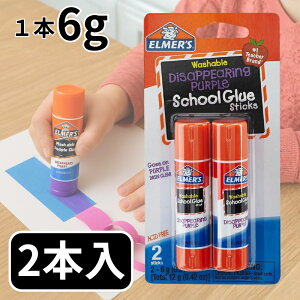 G}[Y XeBbN̂ Washable School Glue Stick p[v 6g 2{pbN E522 Ai