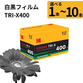Kodak コダック 白黒フィルム トライ X400 35mm 135 36枚撮 プロフェッショナル用 モノクロフィルム 8667073 輸入品