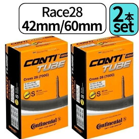 2本セット コンチネンタル Continental タイヤ チューブ Race28 レース28 700×20-25C 仏式 42mm 60mm 輸入品