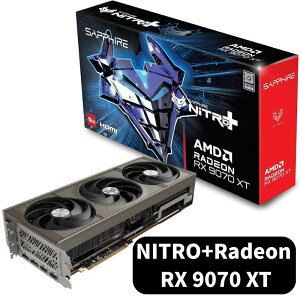SAPPHIRE NITRO+ Radeon RX 9070 XT 16GB GAMING OC OtBbN{[h 11348-01-20G VD8983 Ai