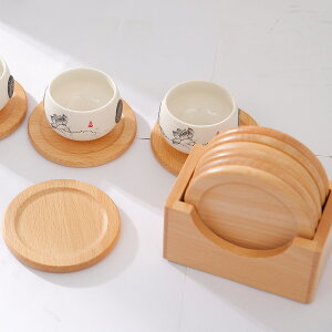 コースター 竹製 収納ケース付き 断熱 6枚入り ギフト 父の日