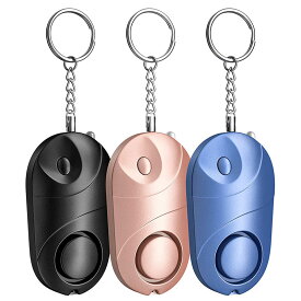【PT10倍+10%OFFクーポン】防犯ブザー 携帯 大音量 子供 防犯アラーム 3個セット 140dB 爆音 LEDライト付き 小学生/女性/お年寄り 大音量アラーム ピンを抜くだけ 旅行/アウトドア 震災時用 護身用 防犯グッズ 防犯警報器 防水 父の日