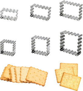 �N�b�L�[�^ 6�Z�b�g �X�e�����X �����` �����` �l�p �g�^ �N�b�L�[�J�b�^�[ �����^ ���� �� �� �� ���ٓ��� ���h�~ �r�X�P�b�g �^���� �S�y DIY ���� ���ٓ� ���ٓ��� �N�b�L�[ �N���X�}