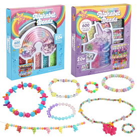 ビーズアクセサリーキット パーツ 子供 ビーズセット ビーズアクセサリー ポリマークレイビーズセット ブレスレットネックレス製作 手作りキット 収納ケース クリスタルゴム紐付き フレンドシップブレスレット 20個以上のブレスレットを作成 女の子 小学生