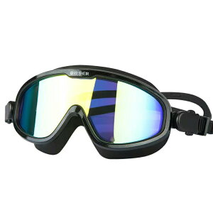 ゴーグル 水泳 大人用 ミラー UVカット スイミングゴーグル メンズ レディース ラージフレーム 水泳ゴーグル 曇り止め メッキ スイムゴーグル ミラーレンズ おしゃれ 水中メガネ サングラス