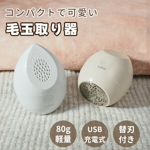 毛玉取り 電動 毛玉取り器 替え刃付き 毛玉クリーナー USB充電式 安全装置 高速回転 生地を傷めない 毛玉カット 充電式 毛玉取り コードレス 毛玉対策 掃除用ブラシ付き 新生活応援