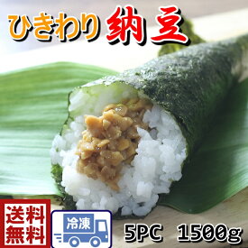 送料無料　納豆　300g×5Pチューブタイプで使いやすい！1P、300gが丁度いい!!納豆　ひきわり　チューブ　　惣菜　一品　ビール　お酒　肴　おいしい　お手軽　簡単　突出し　前菜　寿司ネタ　小鉢　付け合わせ　そうめん　どんぶり　栄養豊富