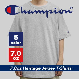 CHAMPIONチャンピオン 7.0ozヘリテージジャージーTシャツ 2102 半袖 メンズ レディース 送料無料　(1点までクリックポスト/2点から佐川急便)