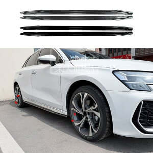 �A�E�f�B (Audi) A3/S3 8Y Sline (2021+) ��p �T�C�h�X�J�[�g�X�|�C���[ (�T�C�h�G�A�� / �A���_�[�X�J�[�g) ABS �� �J�[�{���� / �s�A�m�u���b�N �X�|�[�e�B�E��͌��ʁE�h���X�A�b�v���Q �ȒP��t