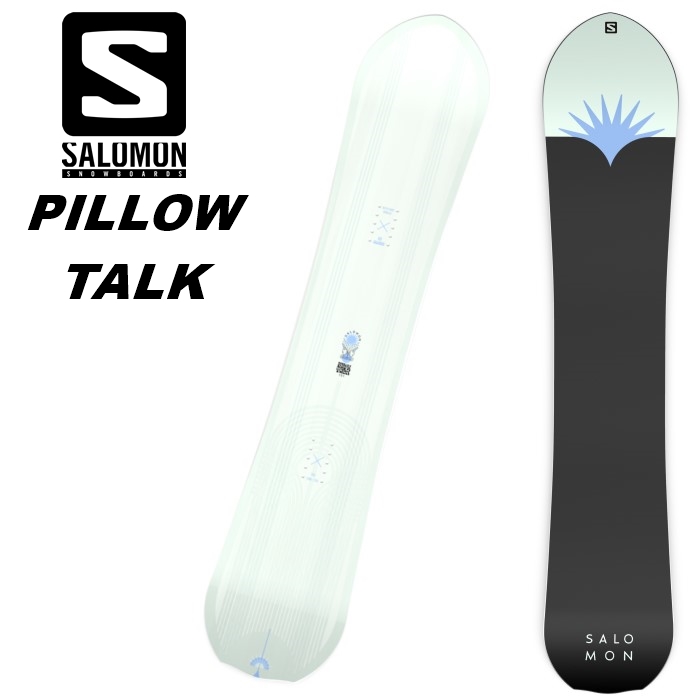 SALOMON サロモン スノーボード 板 PILLOW TALK 21-22 モデル ピロートーク レディース ボード
