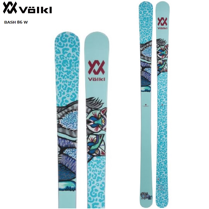楽天市場】Volkl フォルクル スキー板 BASH 86 W 板単品 〈21/22モデル