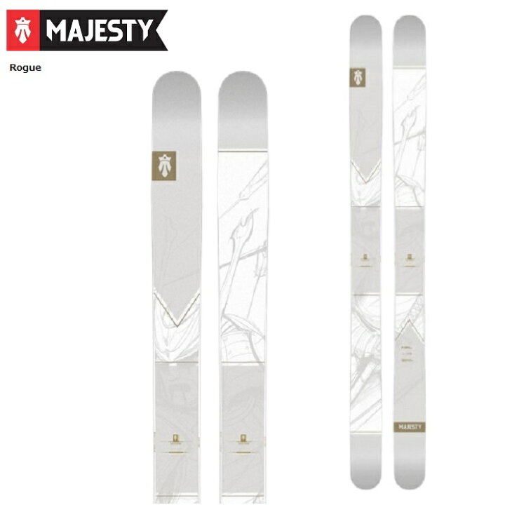 楽天市場】Majesty マジェスティ スキー板 Rogue 板単品 〈21/22モデル  