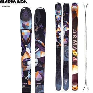 ARMADA アルマダ　スキー板 ARW 96 板単品 〈20/21モデル〉レディース