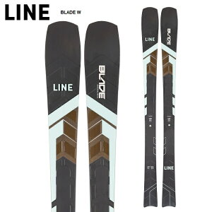 LINE ライン スキー板 BLADE W 板単品 22-23 モデル レディース