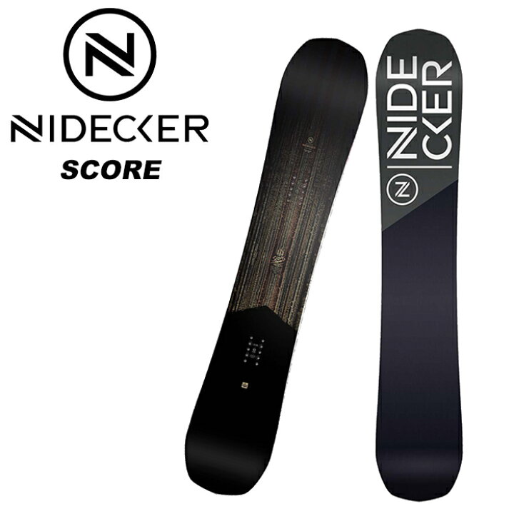 楽天市場】NIDECKER ナイデッカー スノーボード 板 SCORE 22-23 モデル 